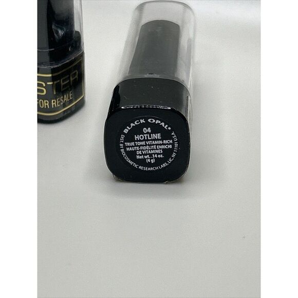 Set of 2 BLACK OPAL Lipsticks Hotline TESTERS True Tone Vitamin Rich BLK/OPL - Picture 5 of 9